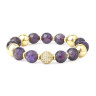 Armband aus Amethyst D3438