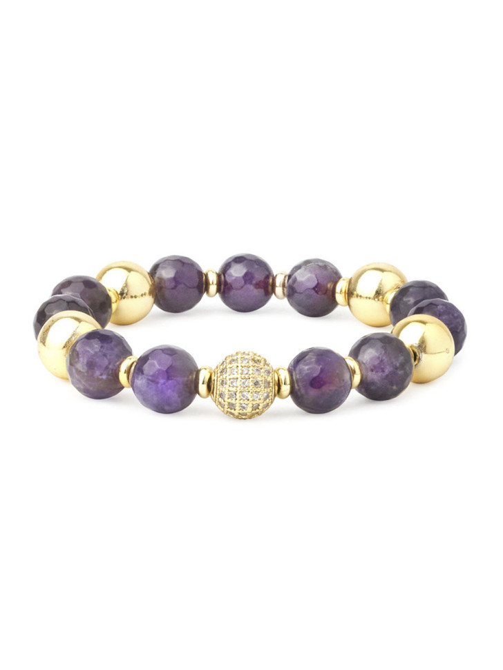 Armband aus Amethyst D3438