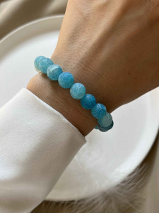 Blue Agate Bracelet 2177