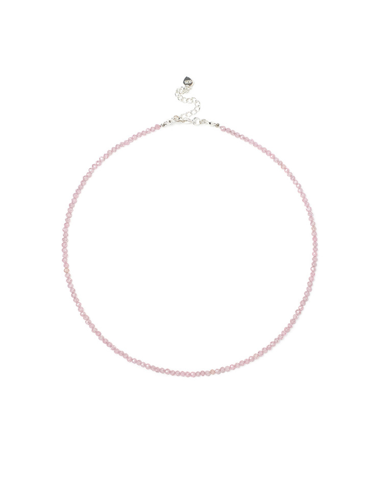 Rosa Zirkonia-Choker D5072
