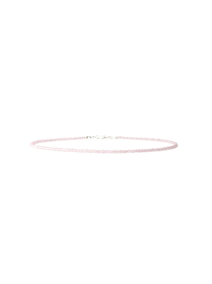 Rosa Zirkonia-Choker D5072