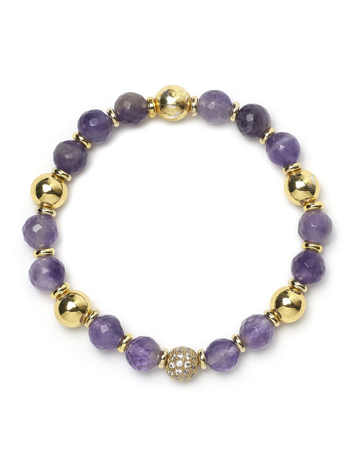 Armband aus Amethyst D3439