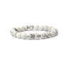 Kacholong-Armband mit Zirkonia D4595
