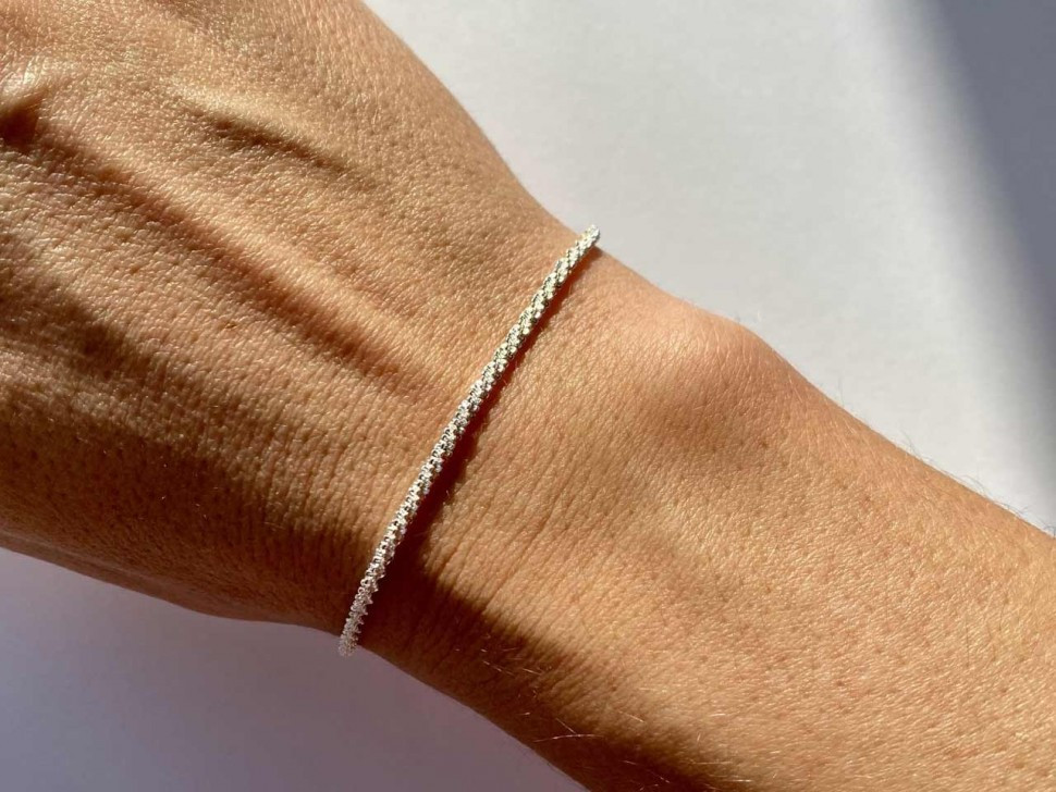 Silberarmband für das Damenhandgelenk D4880