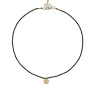 Spinell-Choker mit Palmenanhänger D4894