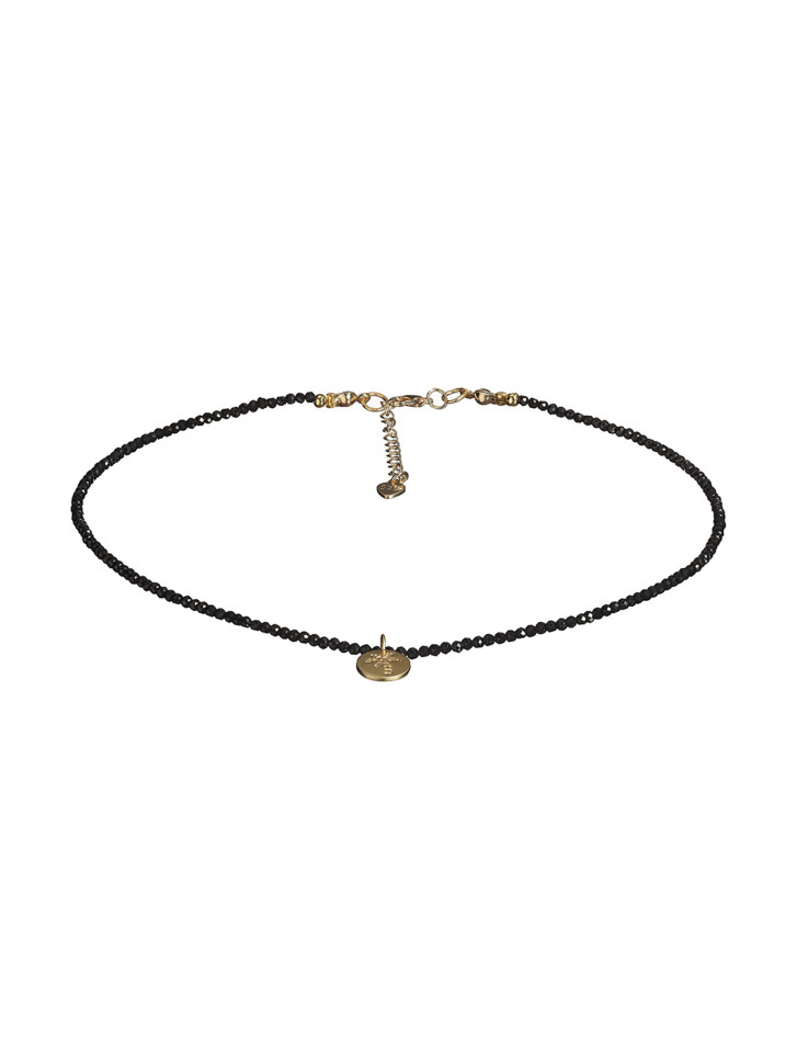 Spinell-Choker mit Palmenanhänger D4894