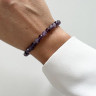 Armband aus Amethyststein D4955