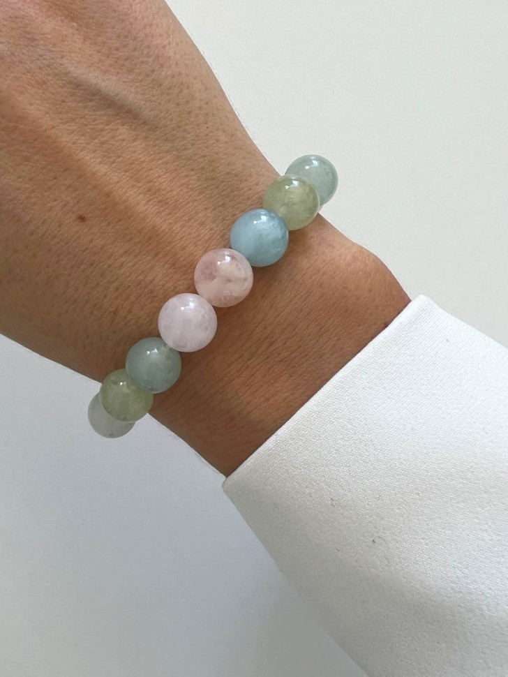 Morganit-Armband D4906