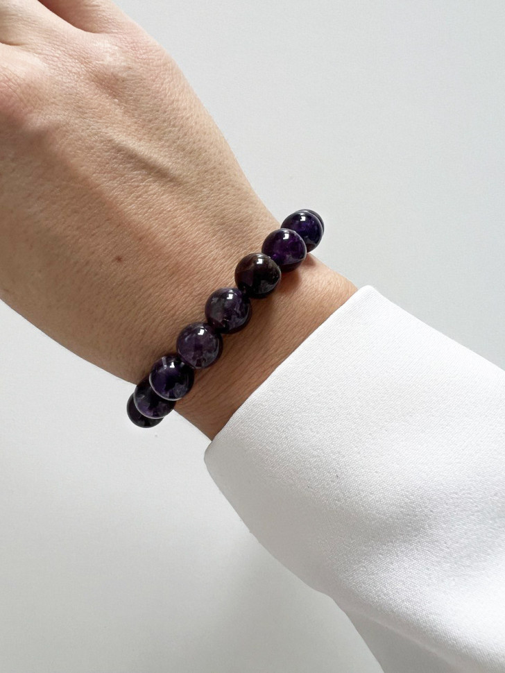 Armband aus natürlichem Amethyst D5126