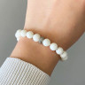 Weißes Armband D4752
