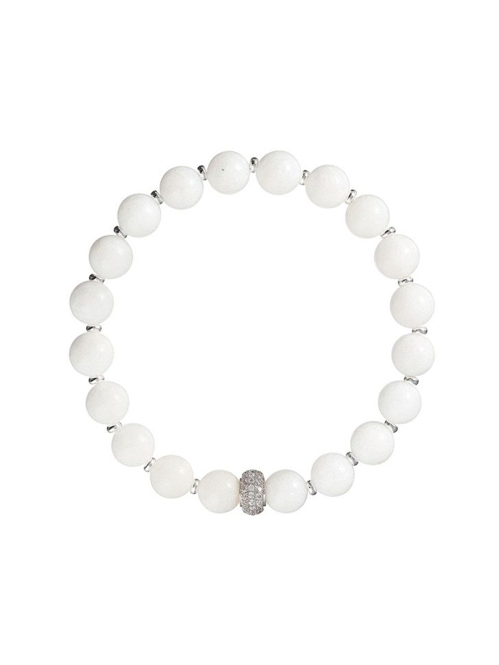 Weißes Armband D4752