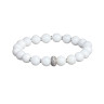 Weißes Armband D4752