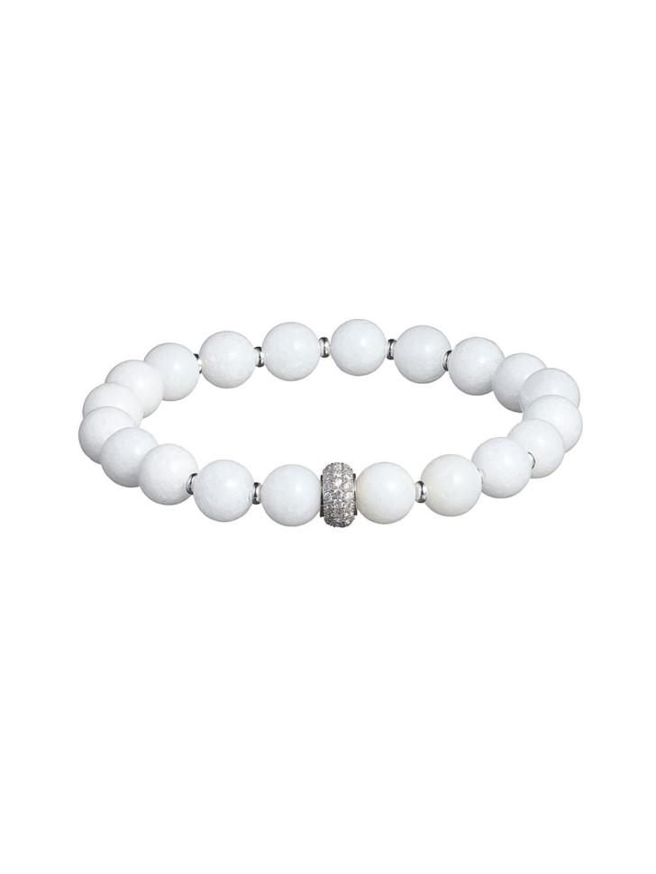 Weißes Armband D4752