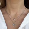 Doppelte Halskette D4924
