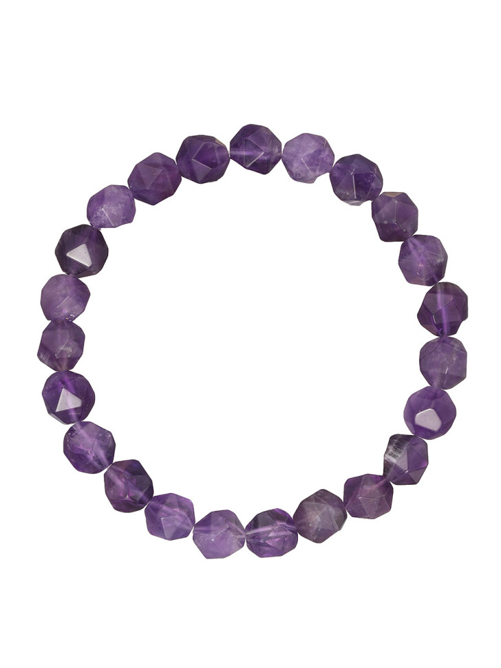 Armband aus natürlichem Amethyststein D4954