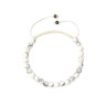 Herrenarmband aus Kacholong D5036