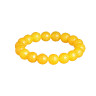 Gelbes Agat-Armband D5533