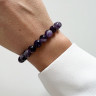 Armband aus natürlichen Amethyststeinen D4956