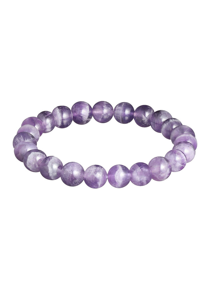 Armband aus natürlichen Amethyststeinen D4956