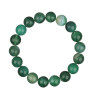 Grünes Agat-Armband D4555