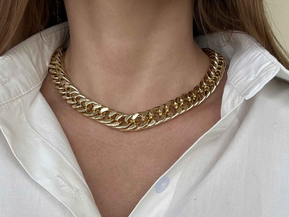 Große und massive Kette D4930