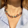 Große Modeschmuck-Halskette D4899