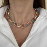 Große Modeschmuck-Halskette D4899
