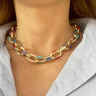 Große Modeschmuck-Halskette D4899