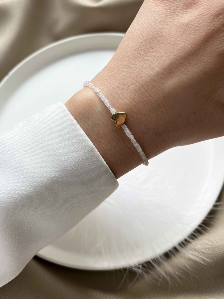 Mondsteinarmband D4722
