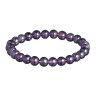 Herrenarmband aus Amethyst D4509