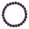 Herrenarmband aus Amethyst D4509