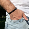 Natürliches Shungit-Armband D4881
