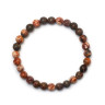 Armband aus roter natürlicher Jade D5016