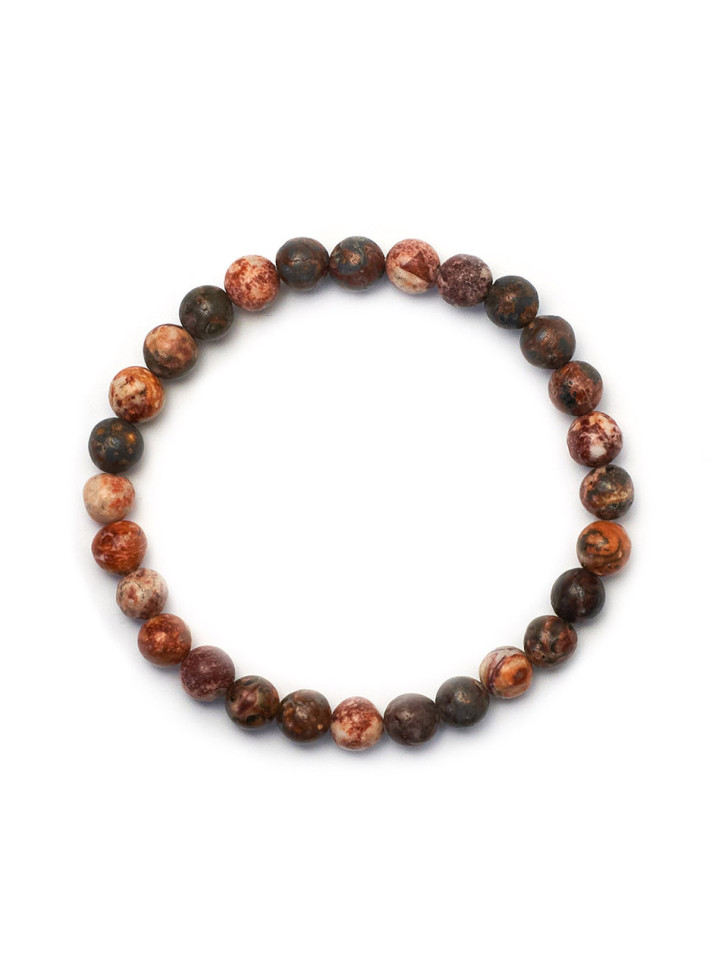 Armband aus roter natürlicher Jade D5016