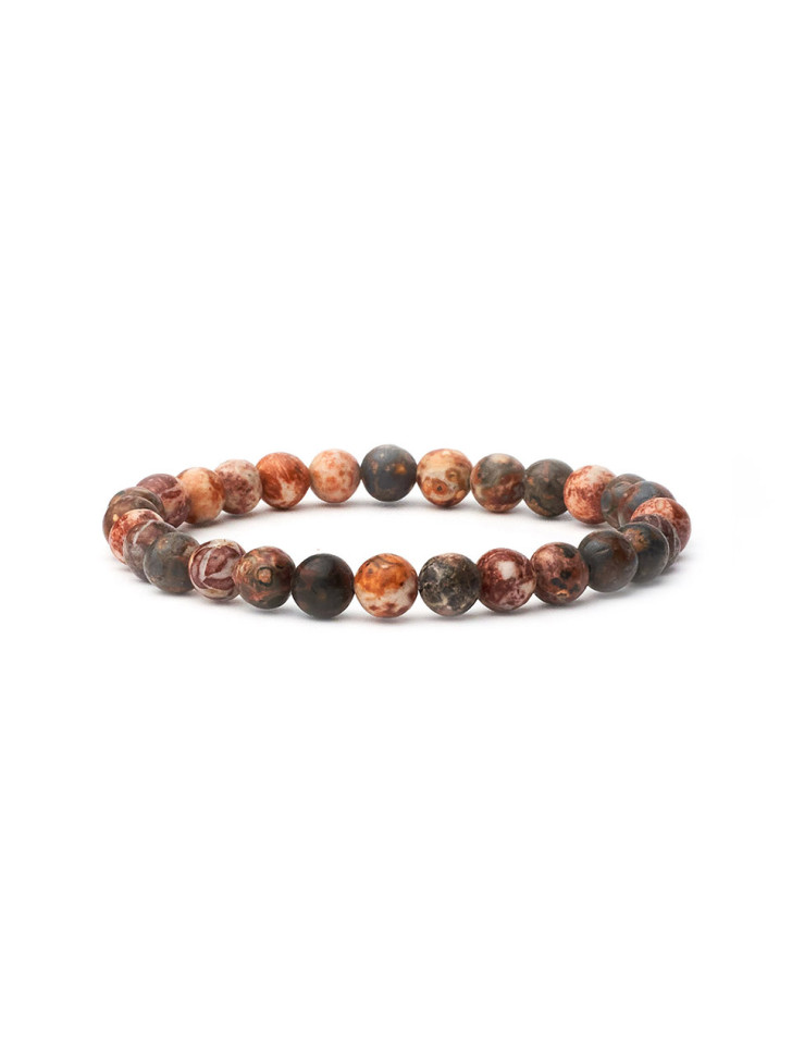 Armband aus roter natürlicher Jade D5016
