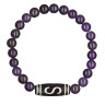 Herrenarmband aus Amethyst für Geld D4798
