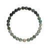 Armband aus grünem Jade D5127