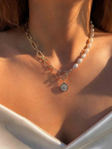 Halskette mit Luxus-Anhänger Schmuck 4809