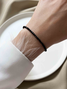 Black Spinel Bracelet 5055
