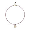 Choker aus natürlichen Amethyst D5091