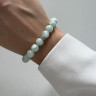 Armband aus Natur-Angelitstein D5032