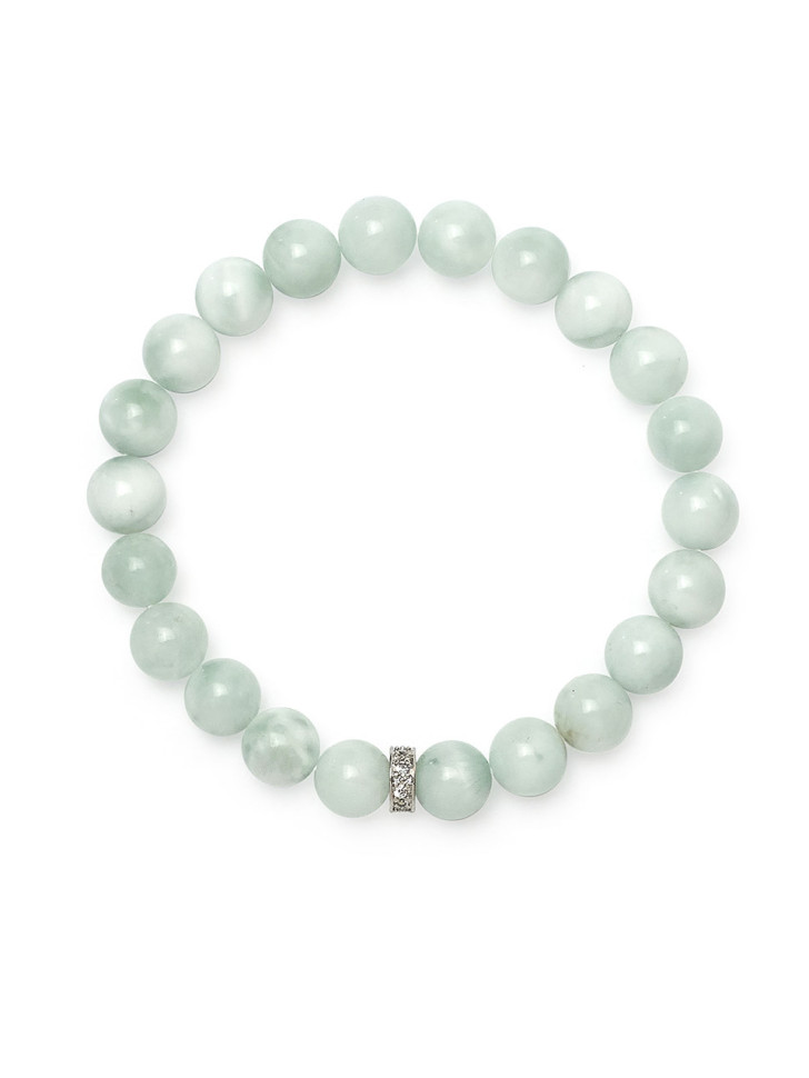 Armband aus Natur-Angelitstein D5032
