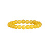 Armband aus gelbem Achat D5115