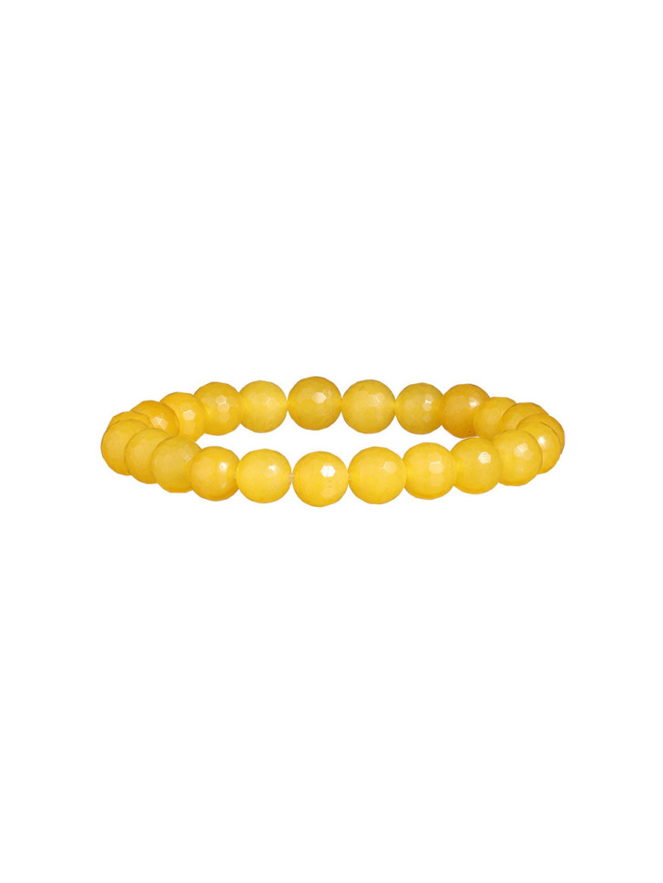 Armband aus gelbem Achat D5115