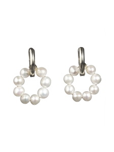 Earrings with pearls 5306