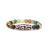Armband aus Stein mit Dzi-Perle D5012
