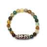 Armband aus Stein mit Dzi-Perle D5012