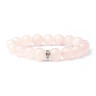 Rosa Quarz-Armband D3333