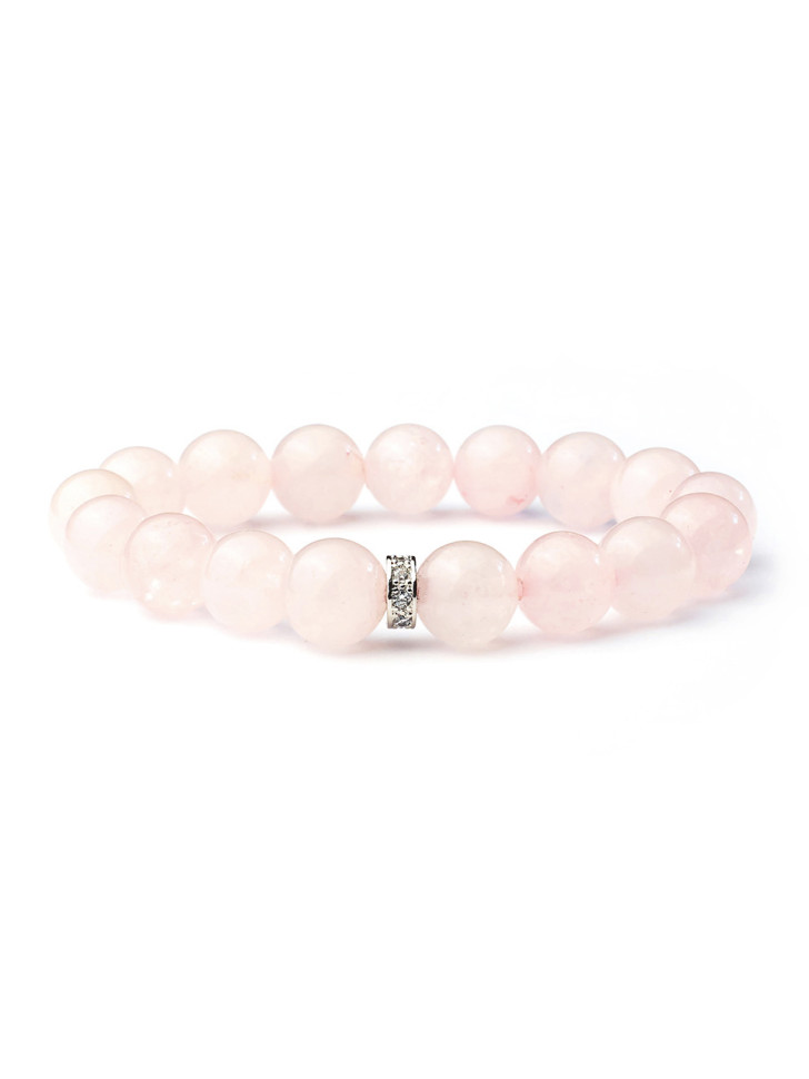Rosa Quarz-Armband D3333