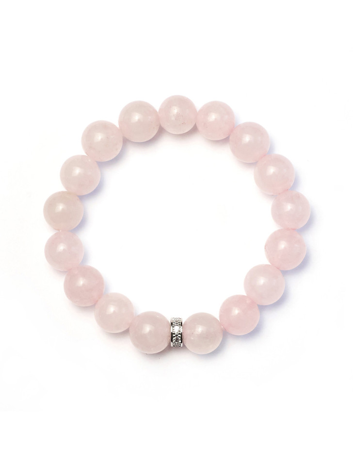 Rosa Quarz-Armband D3333